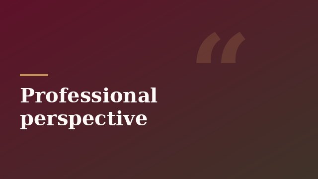 Professional perspective · Dr. Prerna Mewawalla · CURE